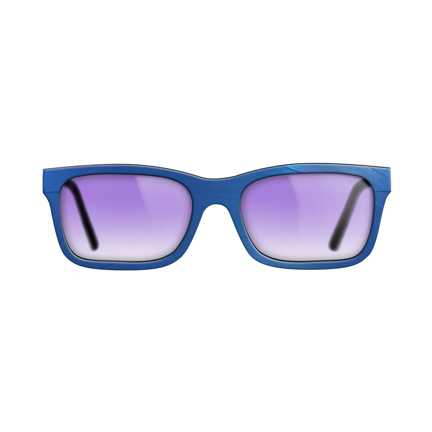 Blue Vinyl Front Walnut - The Sage - Rectangle - 2212 - SIRIS wood optic
