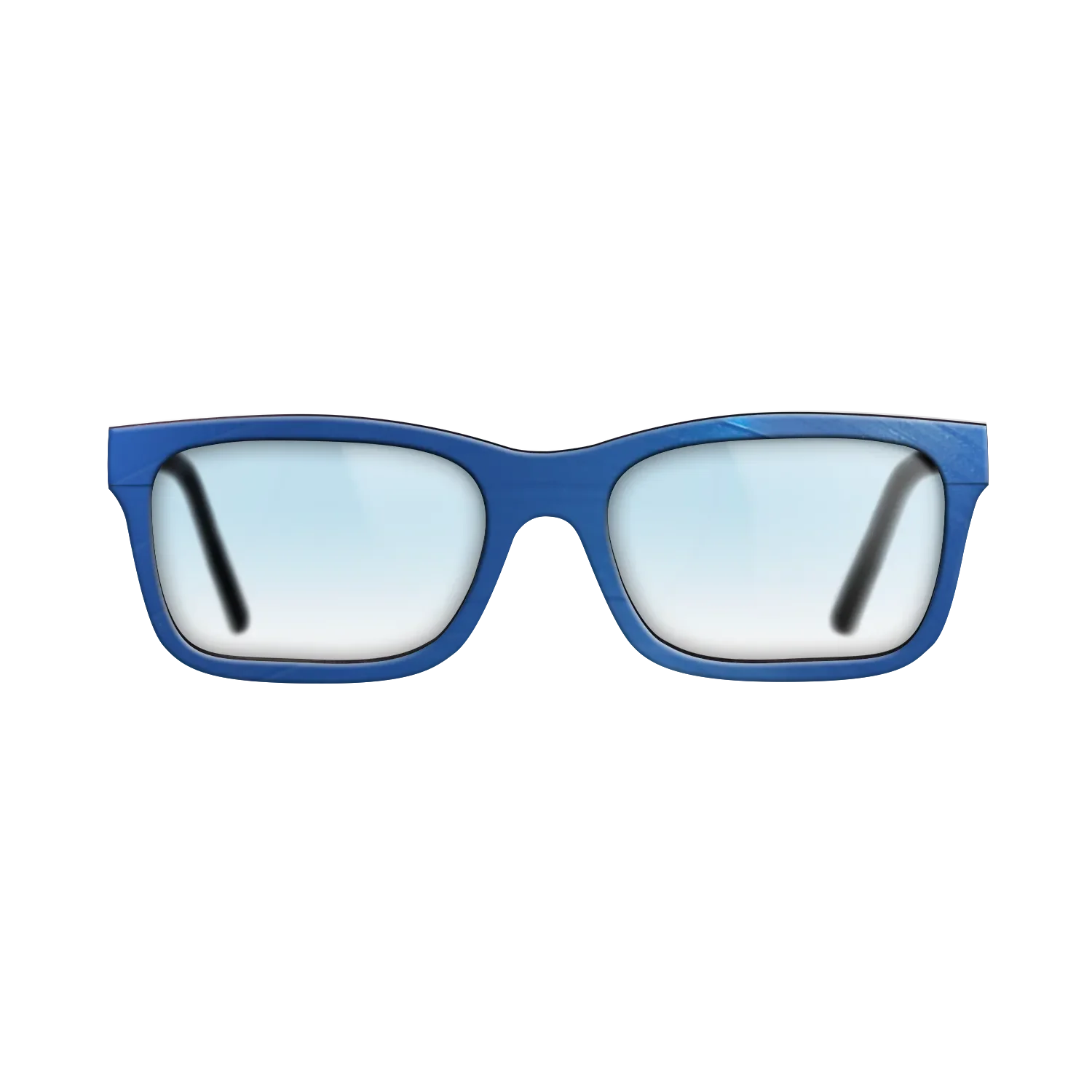 Blue Vinyl Front Walnut - The Sage - Rectangle - 2212 - SIRIS wood optic
