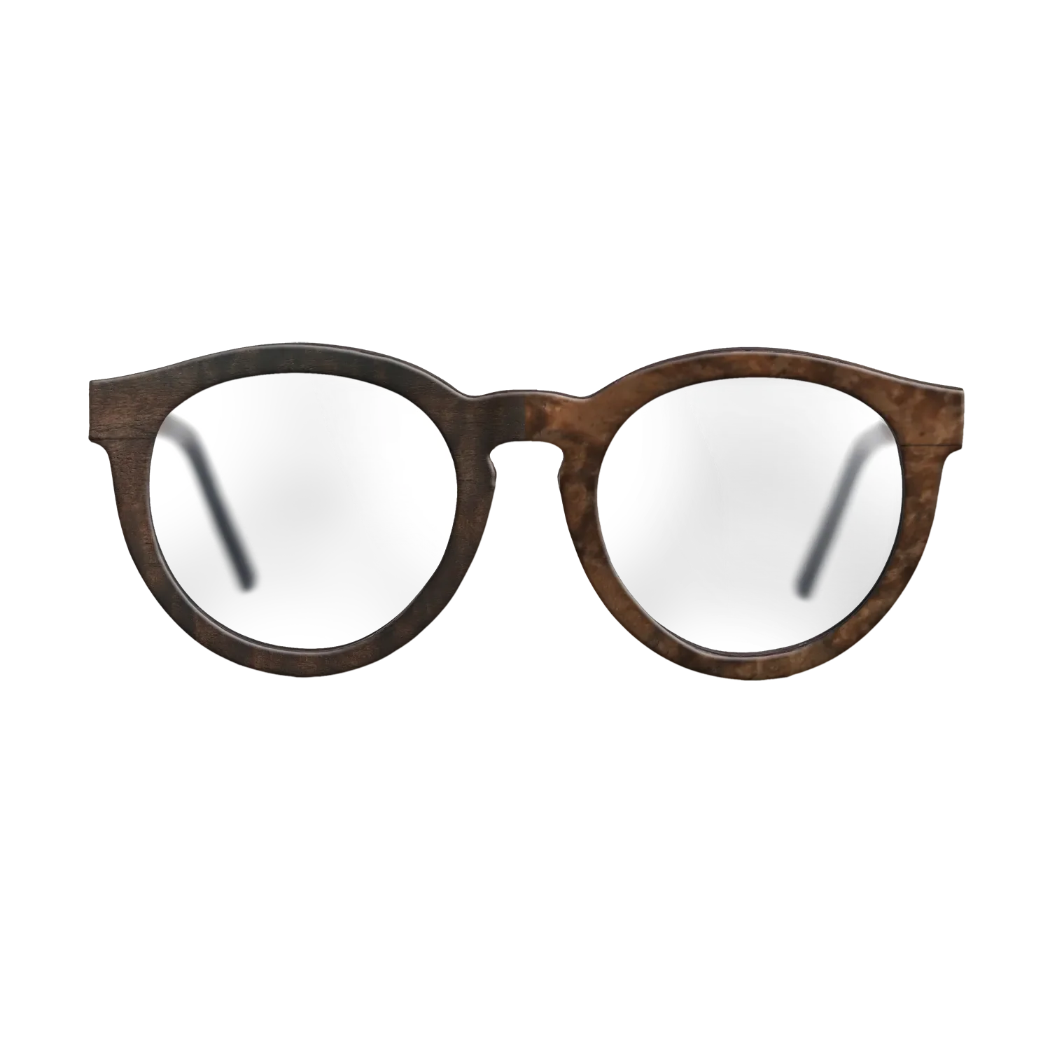 Bocote,Fumed Eucalyptus,Walnut Burl,Italian Ebony: Patch - The Rebel - Round - 1087 - SIRIS wood optic