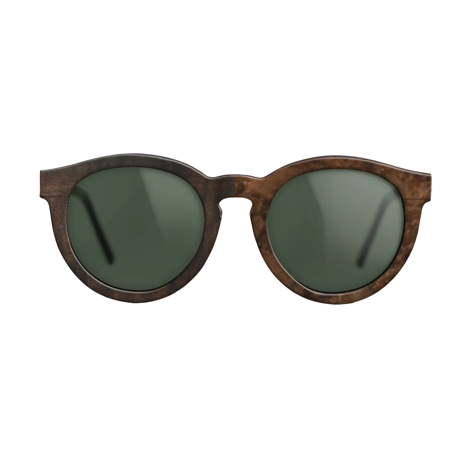 Bocote,Fumed Eucalyptus,Walnut Burl,Italian Ebony: Patch - The Rebel - Round - 1087 - SIRIS wood optic