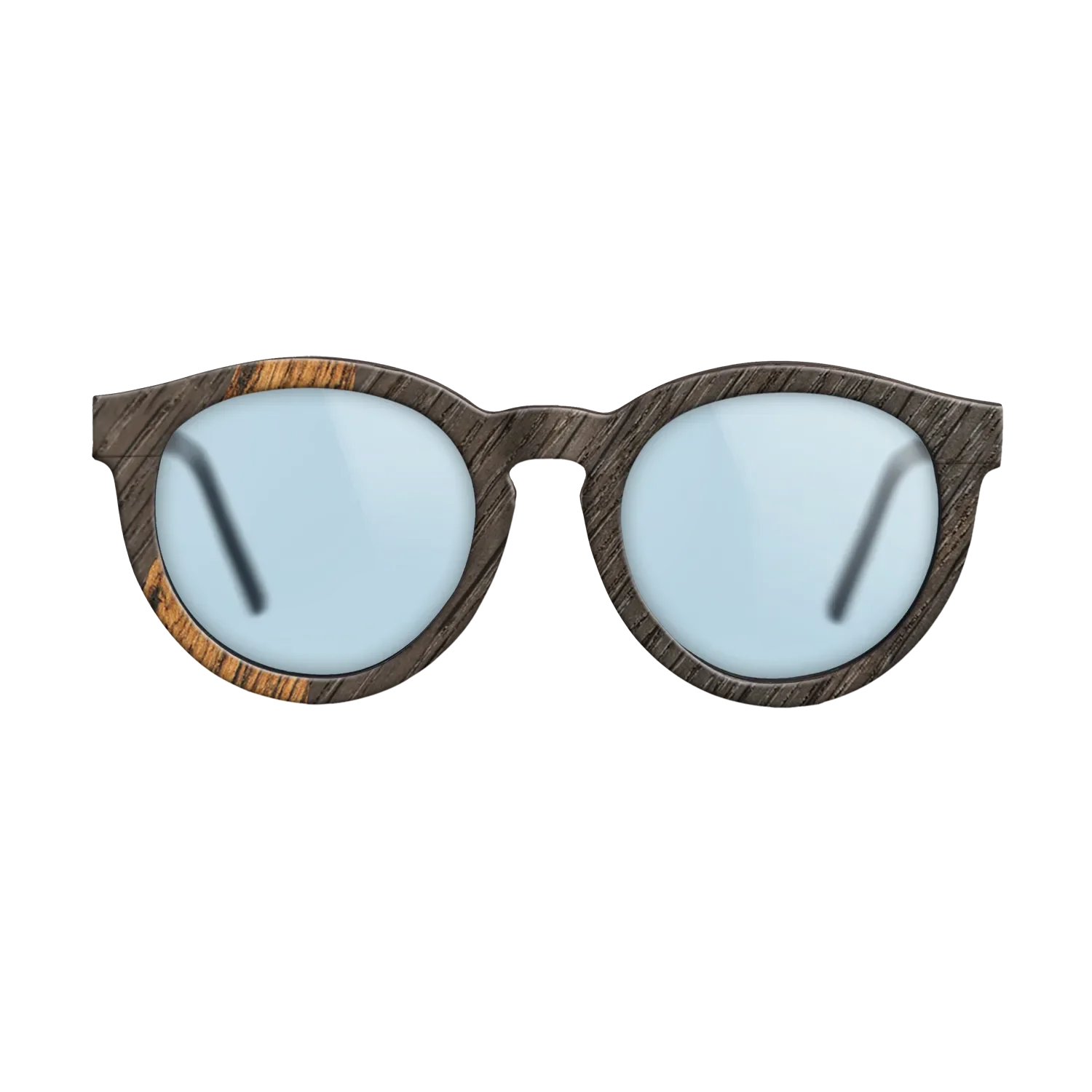 Bocote,Fumed Oak: Angle Cut - The Rebel - Round - SIRIS wood optic