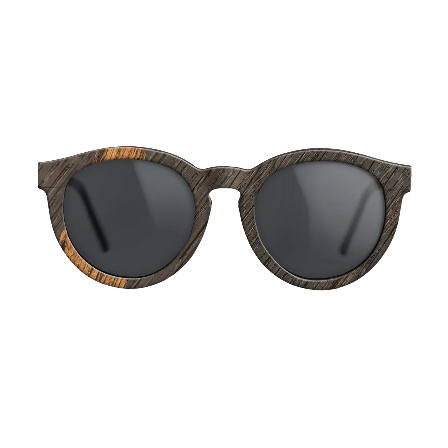 Bocote,Fumed Oak: Angle Cut - The Rebel - Round - SIRIS wood optic