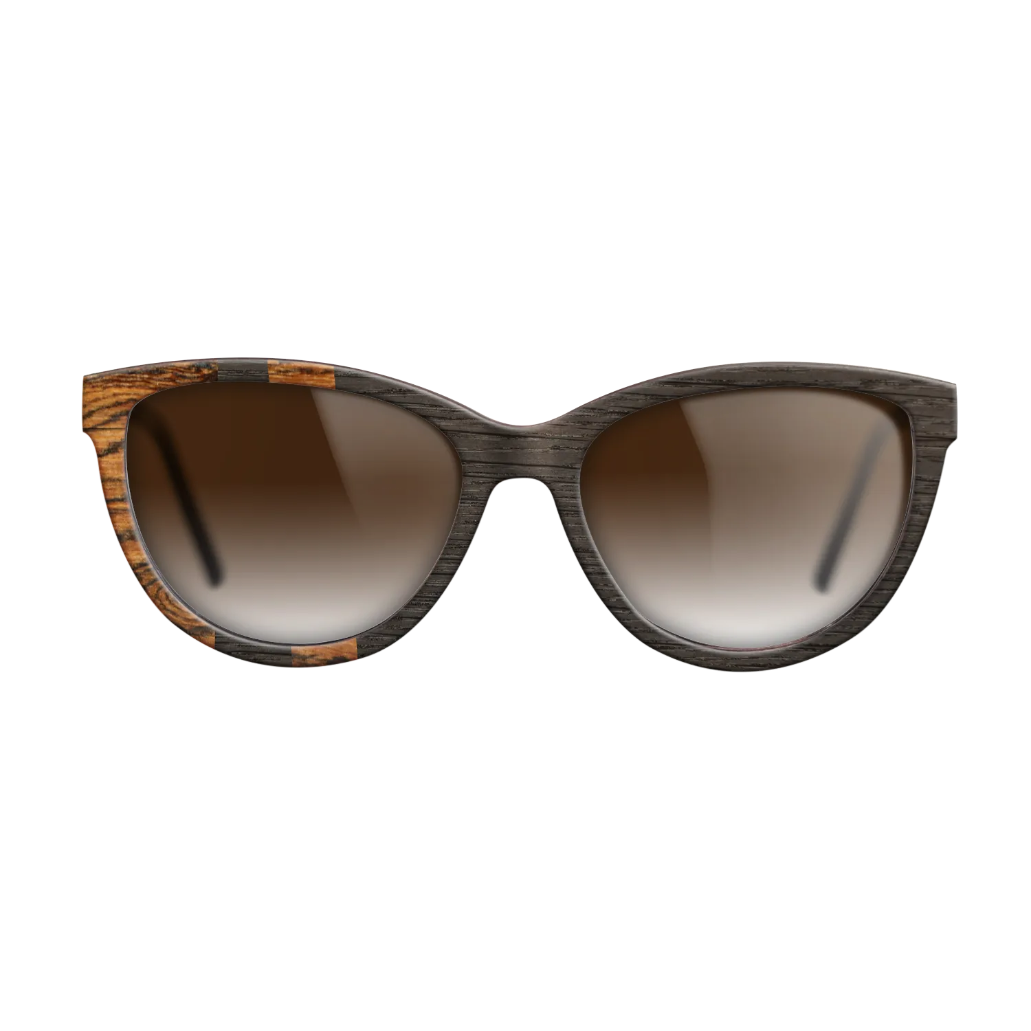 Bocote,Fumed Oak: Geometric - The Maiden - Cat - SIRIS wood optic