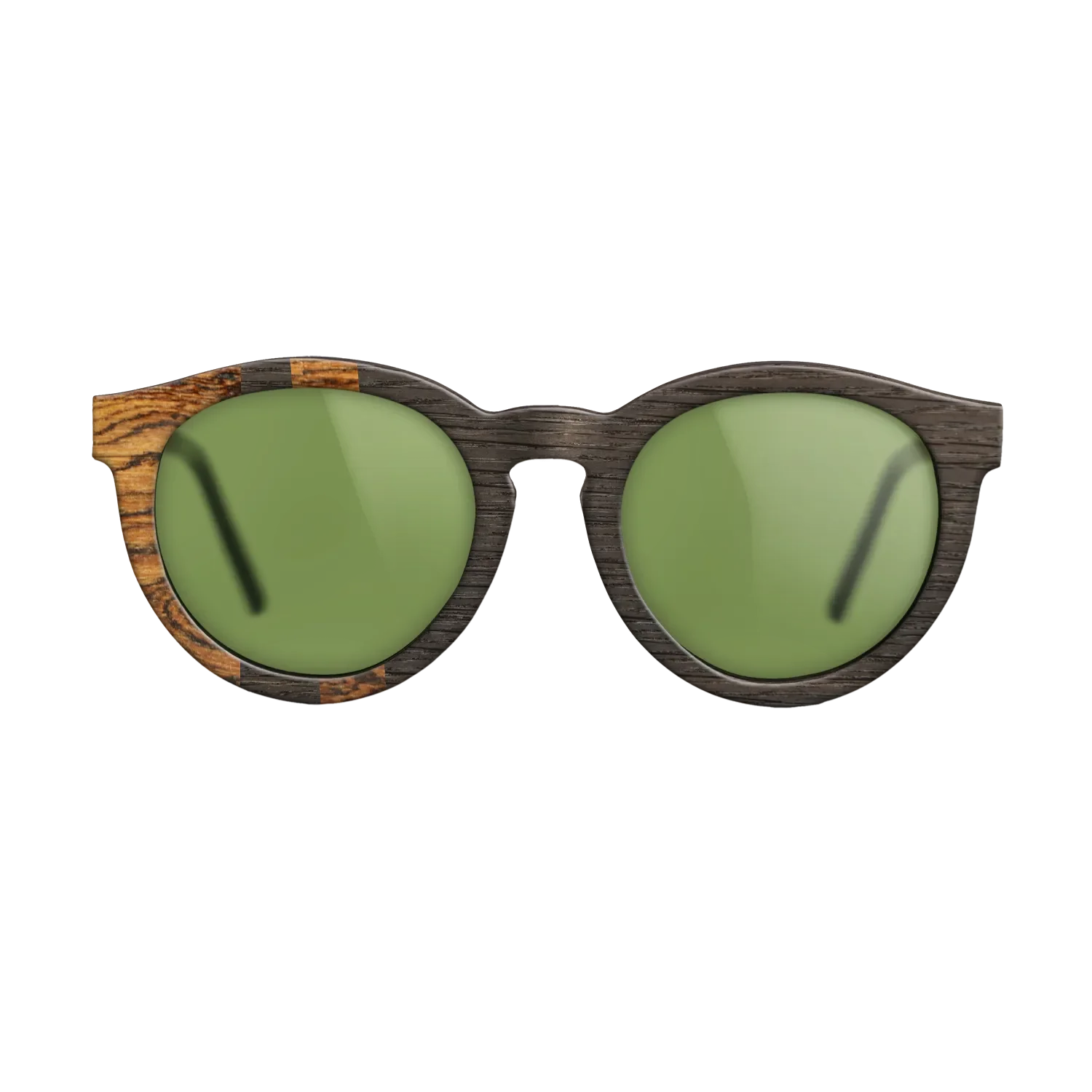 Bocote,Fumed Oak: Geometric - The Rebel - Round - SIRIS wood optic