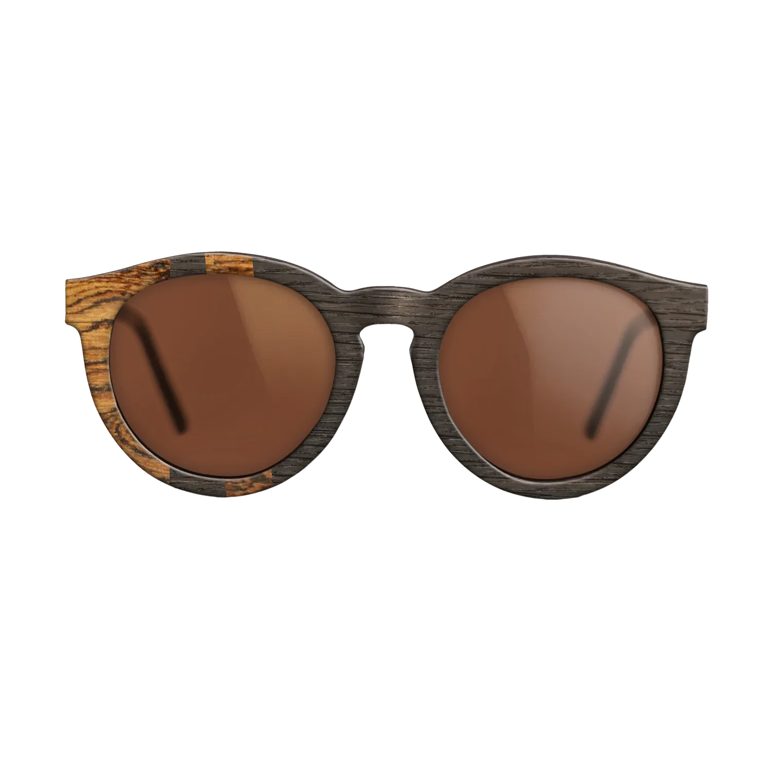 Bocote,Fumed Oak: Geometric - The Rebel - Round - SIRIS wood optic