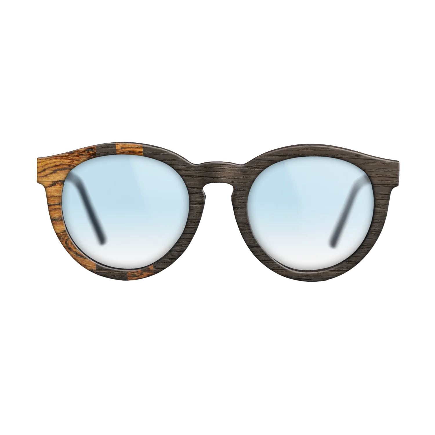 Bocote,Fumed Oak: Geometric - The Rebel - Round - SIRIS wood optic