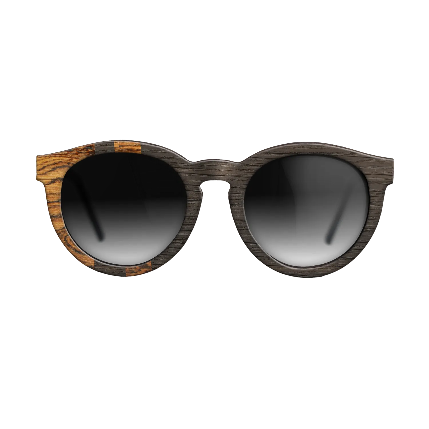 Bocote,Fumed Oak: Geometric - The Rebel - Round - SIRIS wood optic