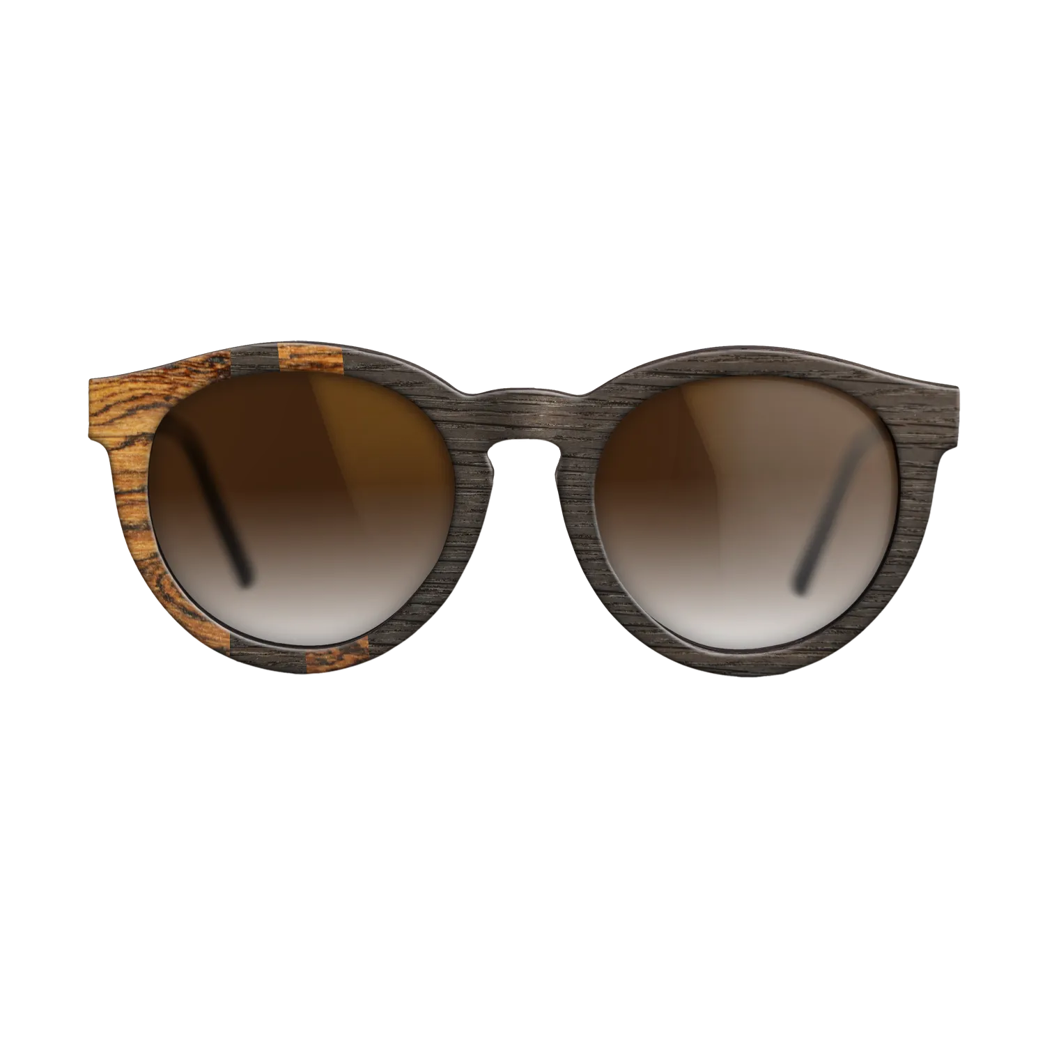 Bocote,Fumed Oak: Geometric - The Rebel - Round - SIRIS wood optic