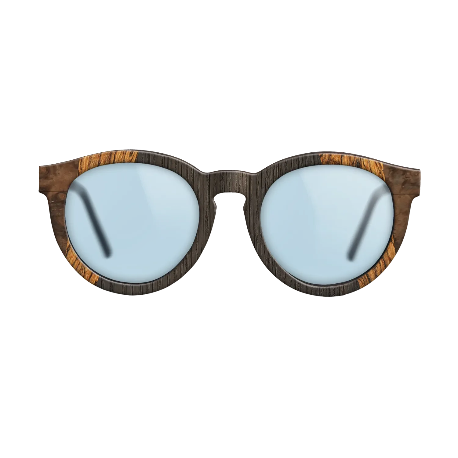 Bocote,Fumed Oak,Walnut Burl: Recursive - The Rebel - Round - 909 - SIRIS wood optic