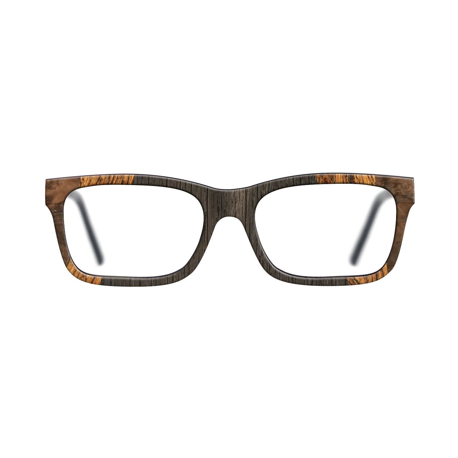 Bocote,Fumed Oak,Walnut Burl: Recursive - The Sage - Rectangle - 909 - SIRIS wood optic