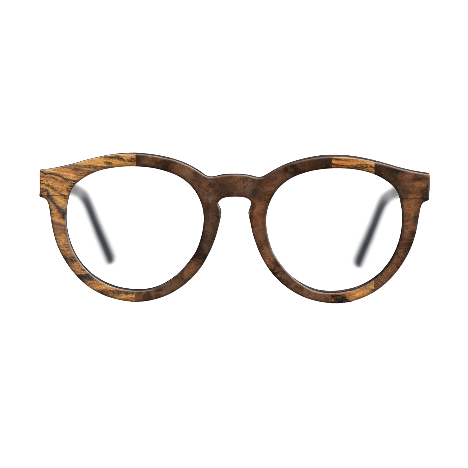 Bocote,Walnut Burl: Splice - The Rebel - Round - SIRIS wood optic