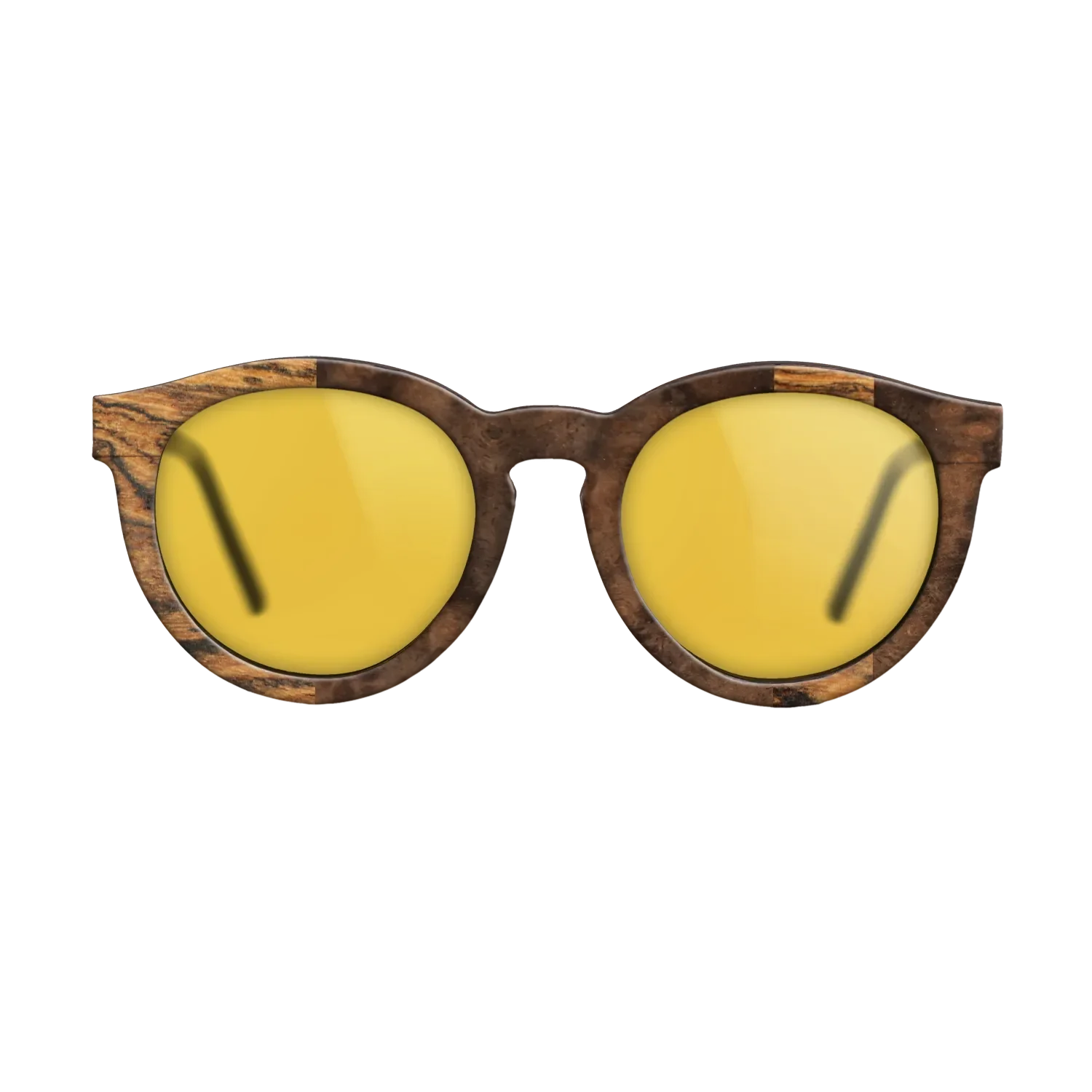 Bocote,Walnut Burl: Splice - The Rebel - Round - SIRIS wood optic