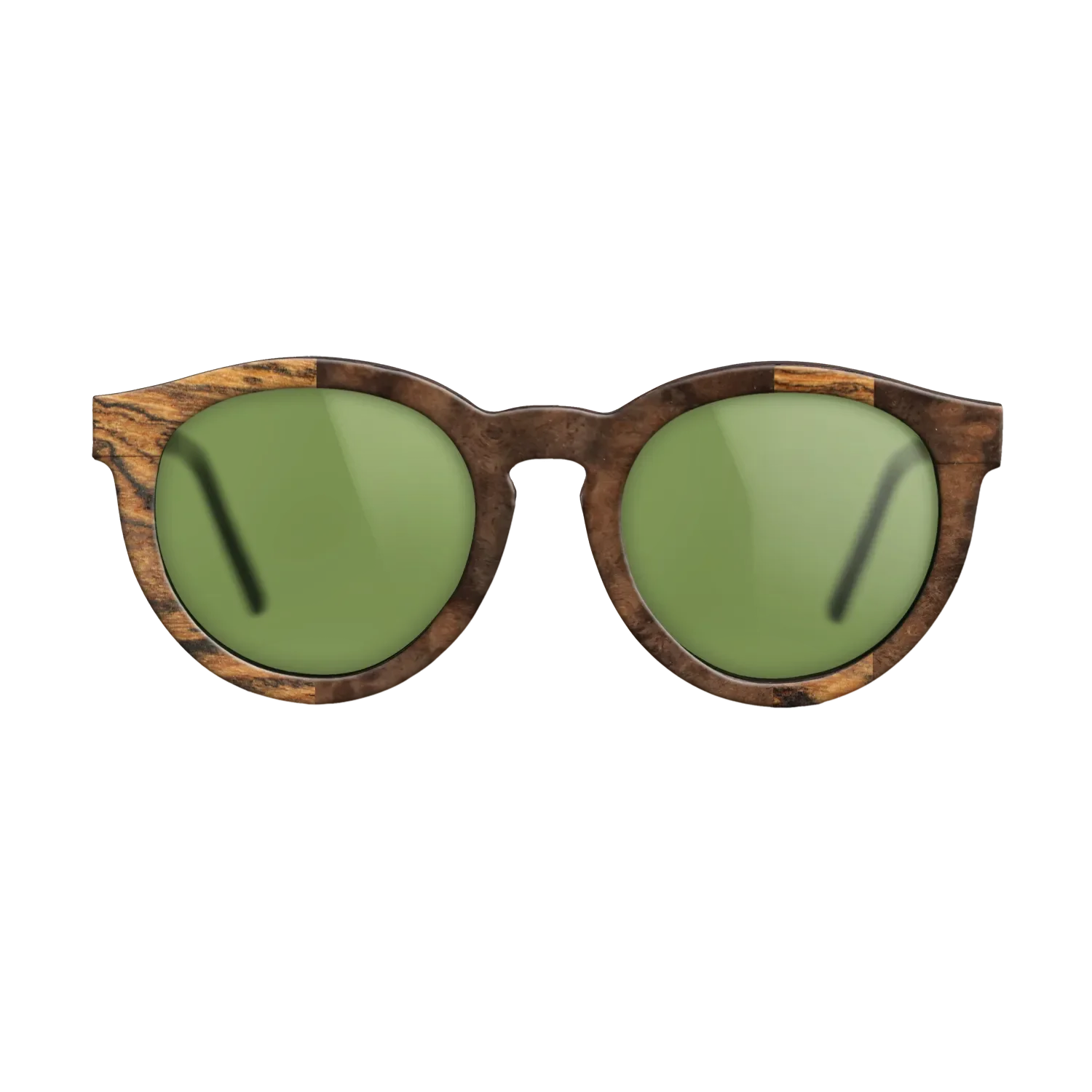 Bocote,Walnut Burl: Splice - The Rebel - Round - SIRIS wood optic
