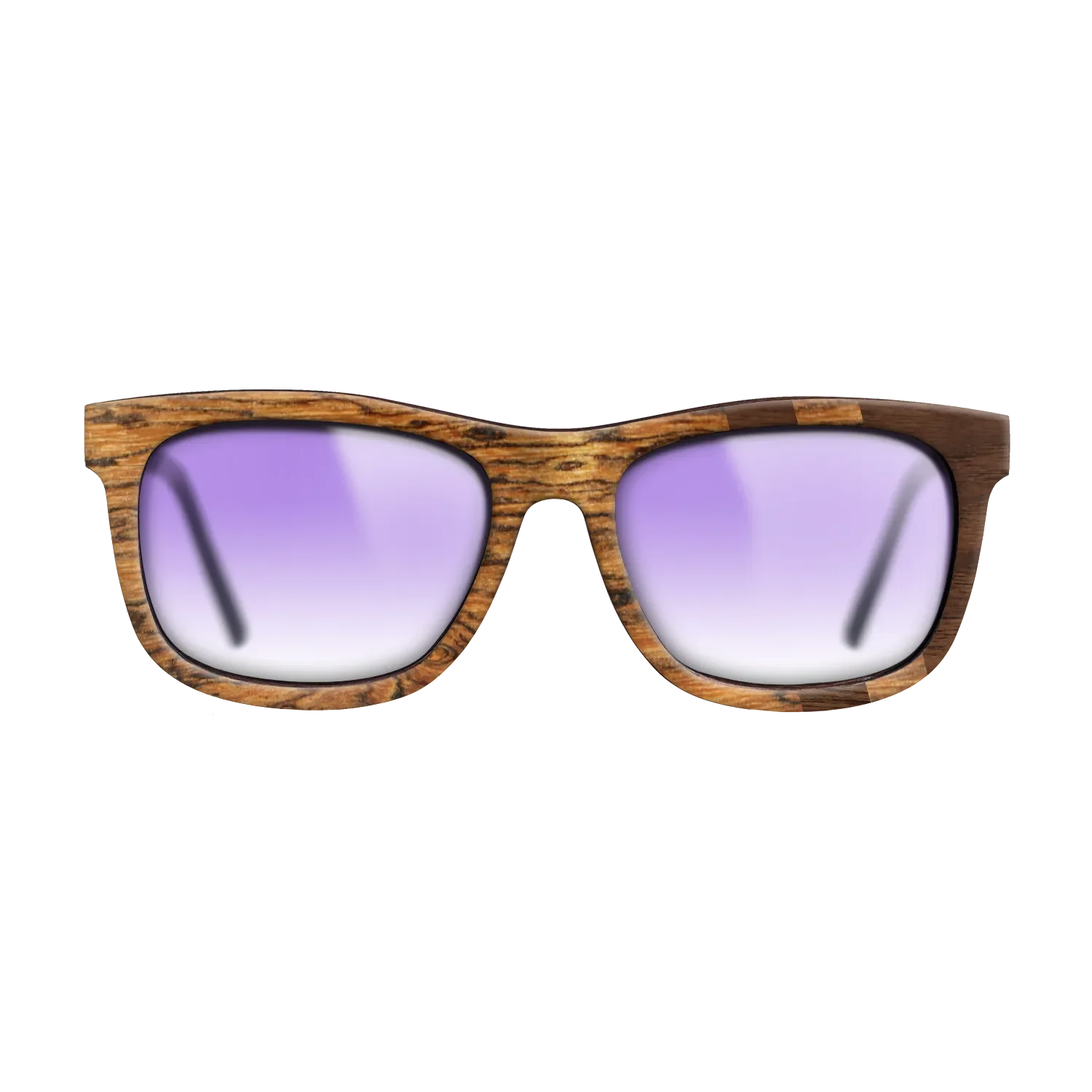 Bocote,Walnut Claro Dark: Splice - The Hero - Square - SIRIS wood optic