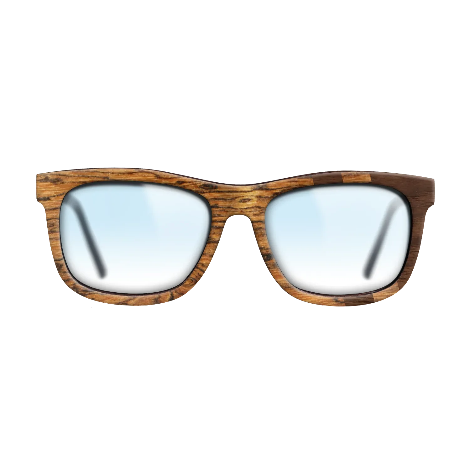 Bocote,Walnut Claro Dark: Splice - The Hero - Square - SIRIS wood optic