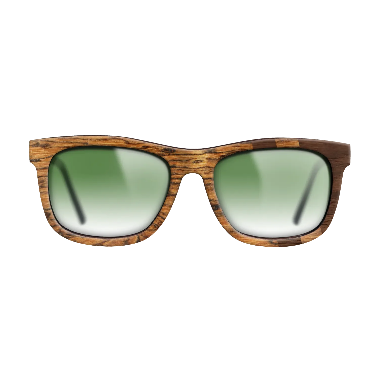 Bocote,Walnut Claro Dark: Splice - The Hero - Square - SIRIS wood optic