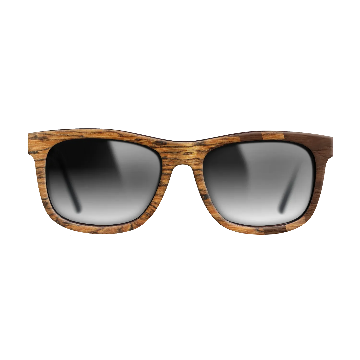 Bocote,Walnut Claro Dark: Splice - The Hero - Square - SIRIS wood optic