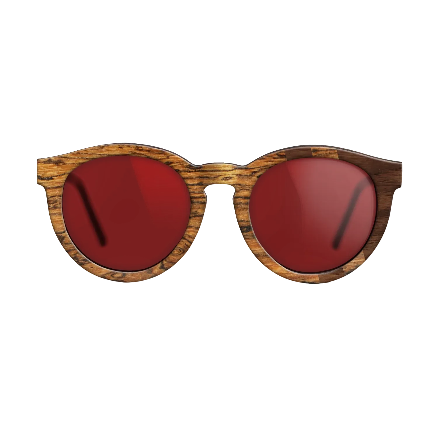 Bocote,Walnut Claro Dark: Splice - The Rebel - Round - SIRIS wood optic