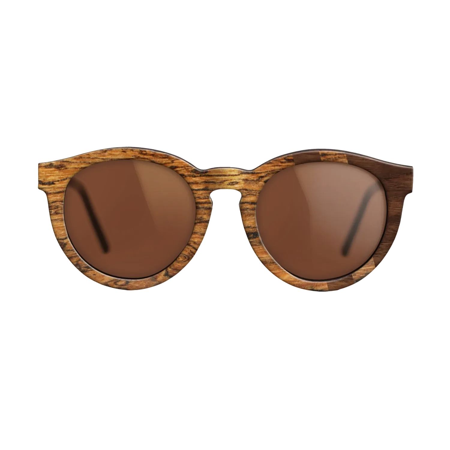 Bocote,Walnut Claro Dark: Splice - The Rebel - Round - SIRIS wood optic