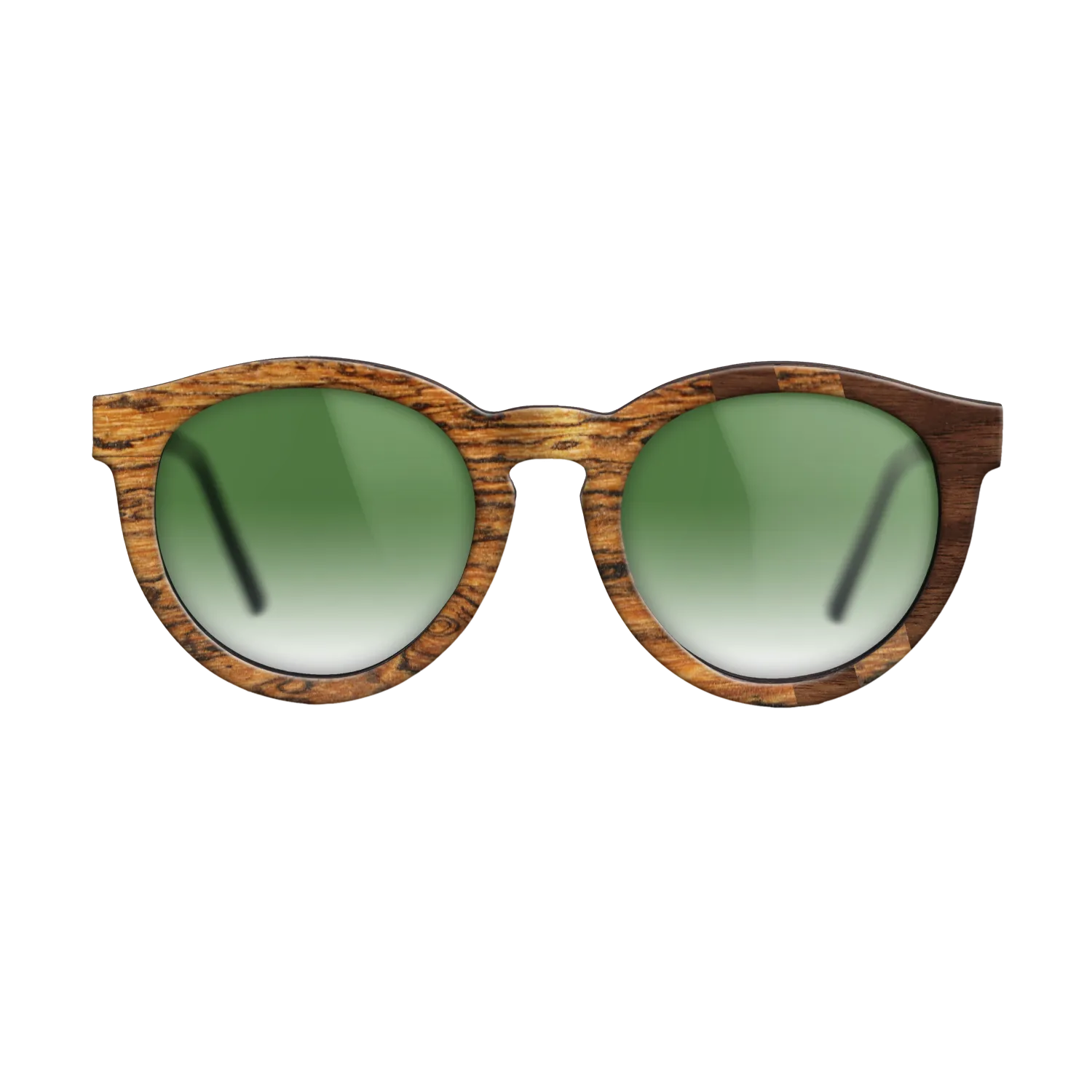Bocote,Walnut Claro Dark: Splice - The Rebel - Round - SIRIS wood optic