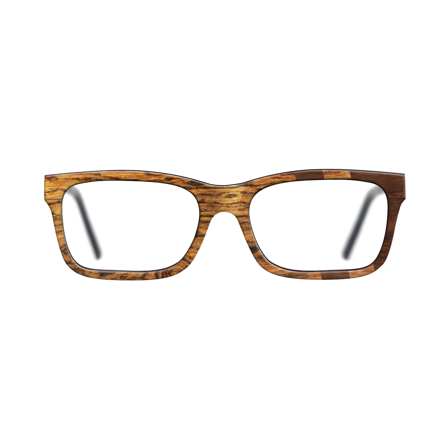 Bocote,Walnut Claro Dark: Splice - The Sage - Rectangle - SIRIS wood optic