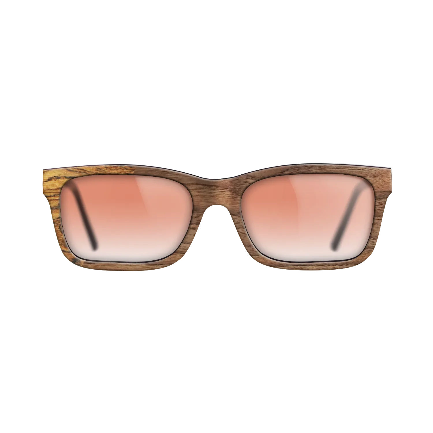 Bocote,Walnut Claro Light: Bauhaus - The Sage - Rectangle - SIRIS wood optic