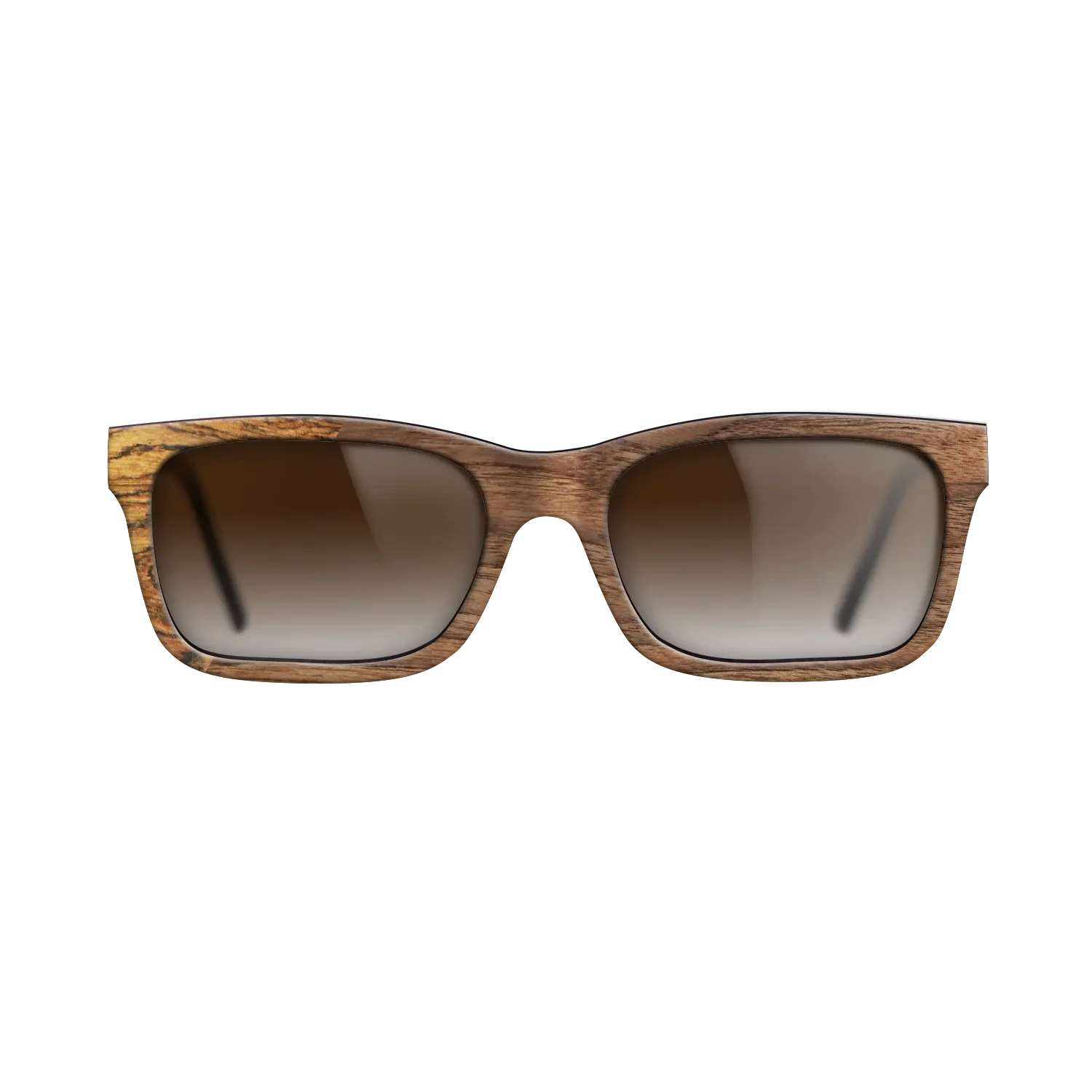 Bocote,Walnut Claro Light: Bauhaus - The Sage - Rectangle - SIRIS wood optic