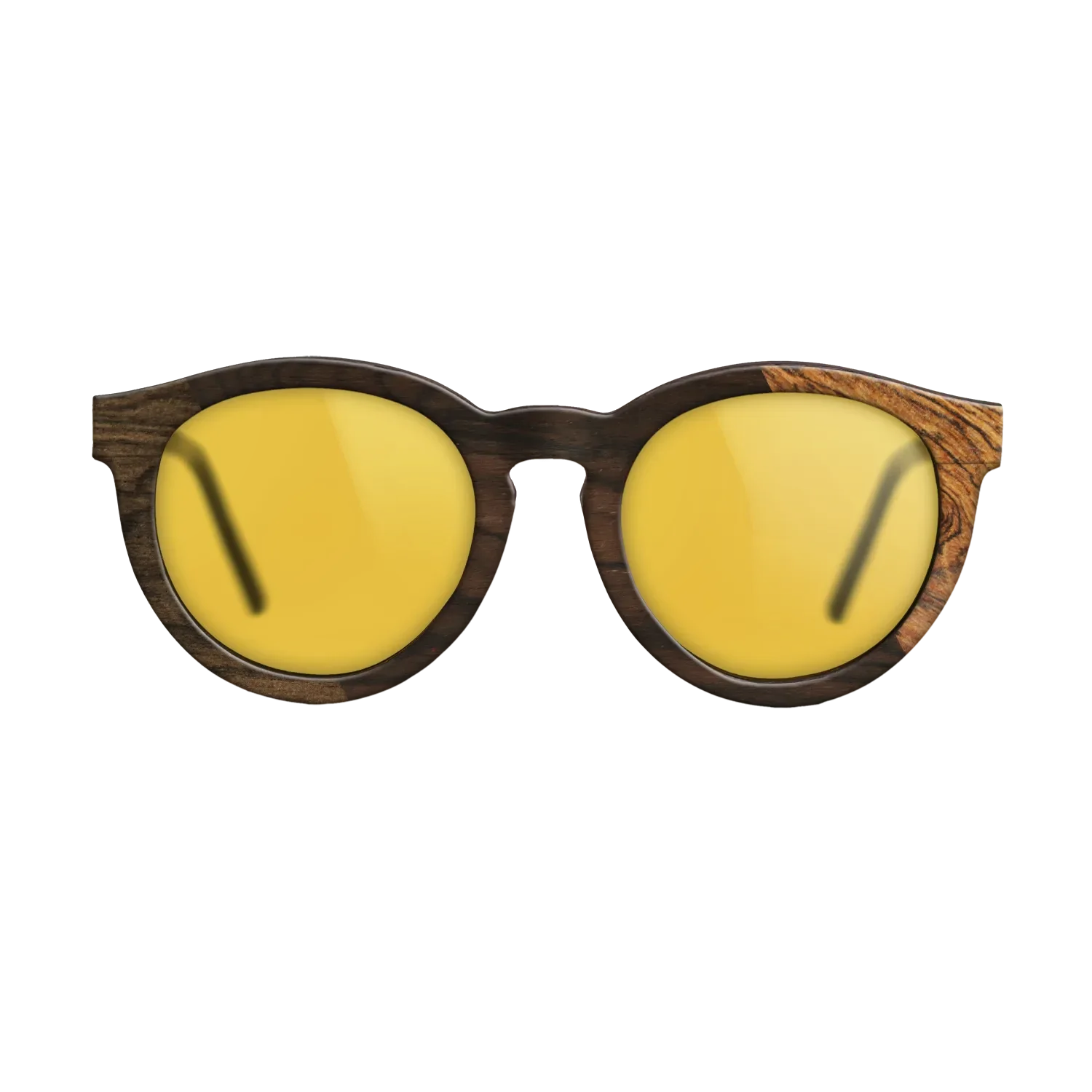 Bocote,Ziricote Dark Quartered: Bauhaus - The Rebel - Round - 1523 - SIRIS wood optic