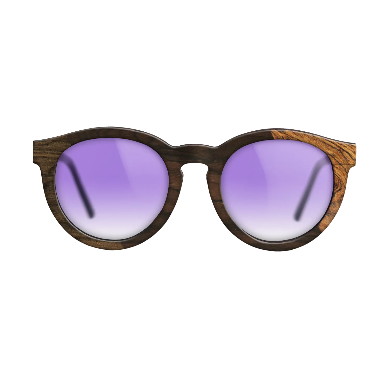 Bocote,Ziricote Dark Quartered: Bauhaus - The Rebel - Round - 1523 - SIRIS wood optic