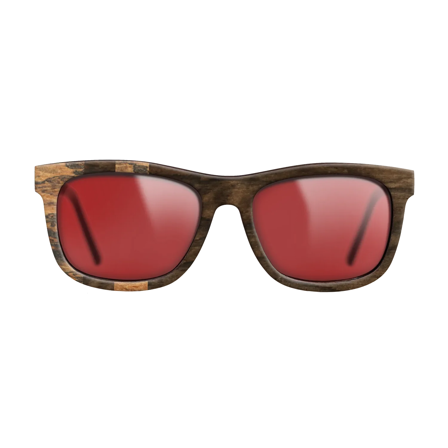 Bocote,Ziricote Dark Quartered: Splice - The Hero - Square - SIRIS wood optic