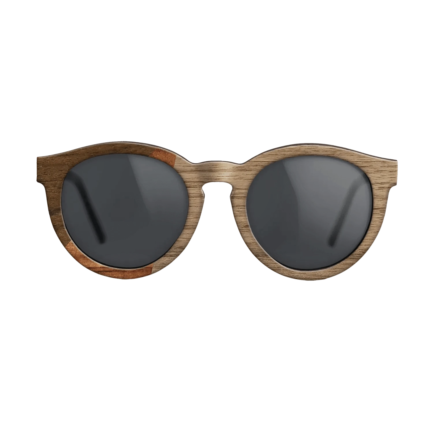 Walnut: Straight Grain,Ziricote Dark Quartered,Koa: Bauhaus - The Rebel - Round - 1240 - SIRIS wood optic