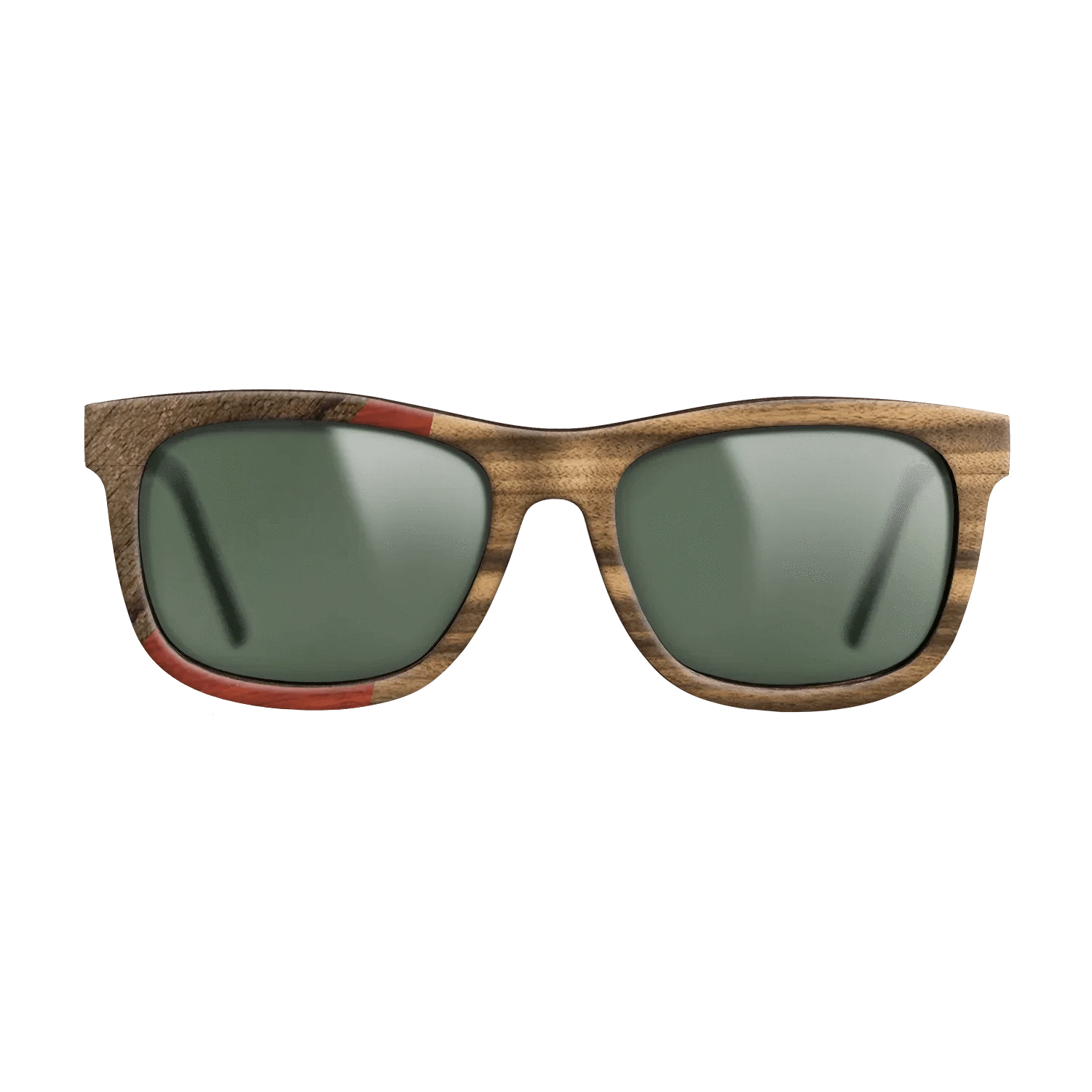 Louro Preto,Ziricote Dark Quartered,Poplar Dyed: Red: Bauhaus - The Hero - Square - 1017 - SIRIS wood optic