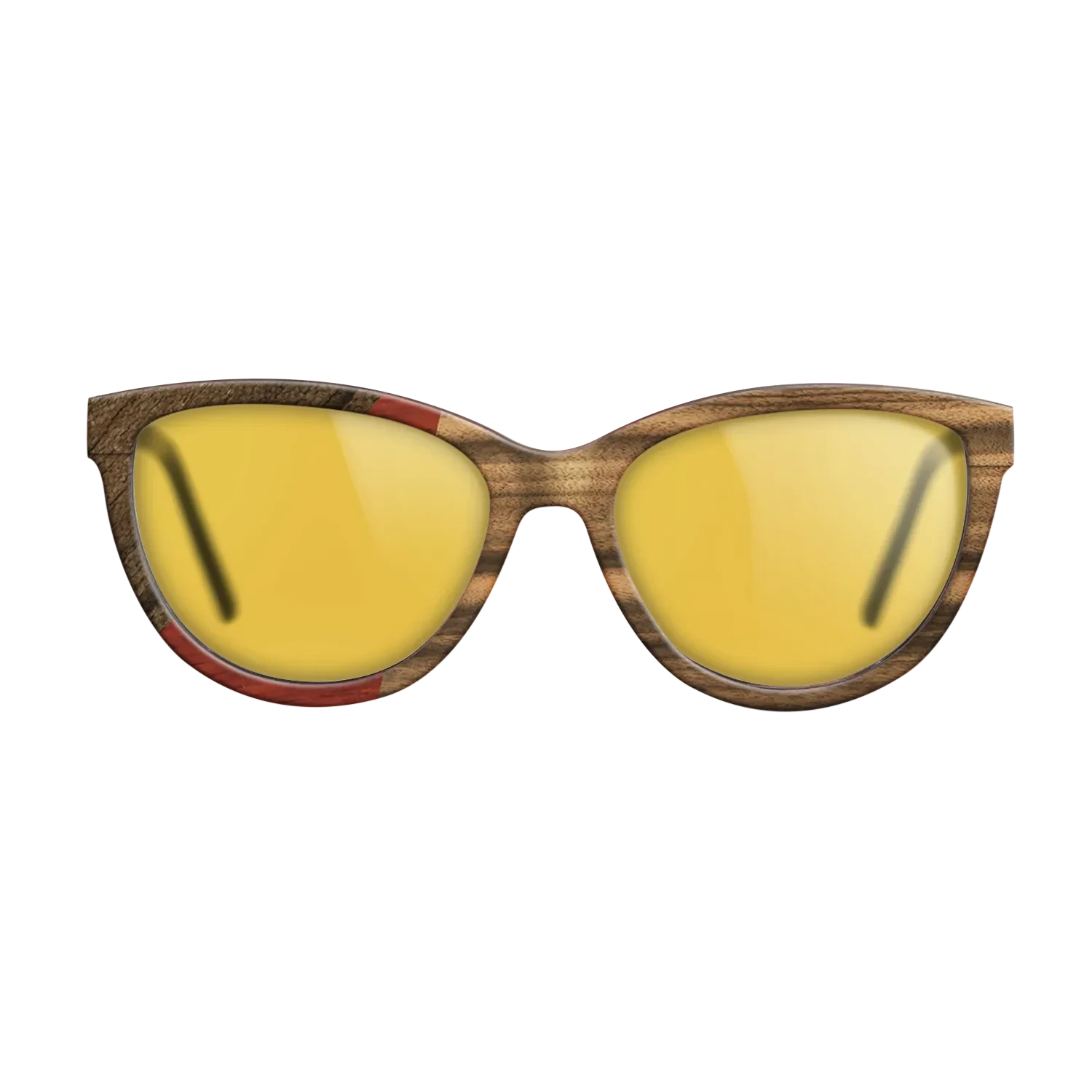 Louro Preto,Ziricote Dark Quartered,Poplar Dyed: Red: Bauhaus - The Maiden - Cat - 1017 - SIRIS wood optic