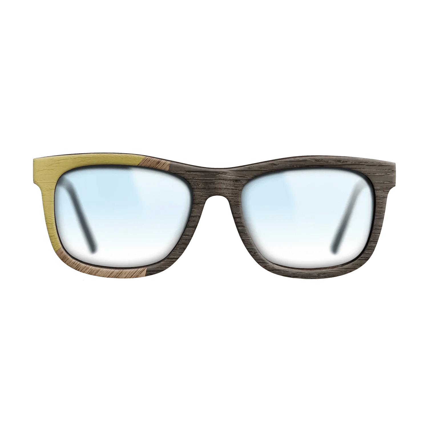 Walnut: Straight Grain,Poplar Dyed: Yellow,Fumed Oak: Bauhaus - The Hero - Square - 1244 - SIRIS wood optic