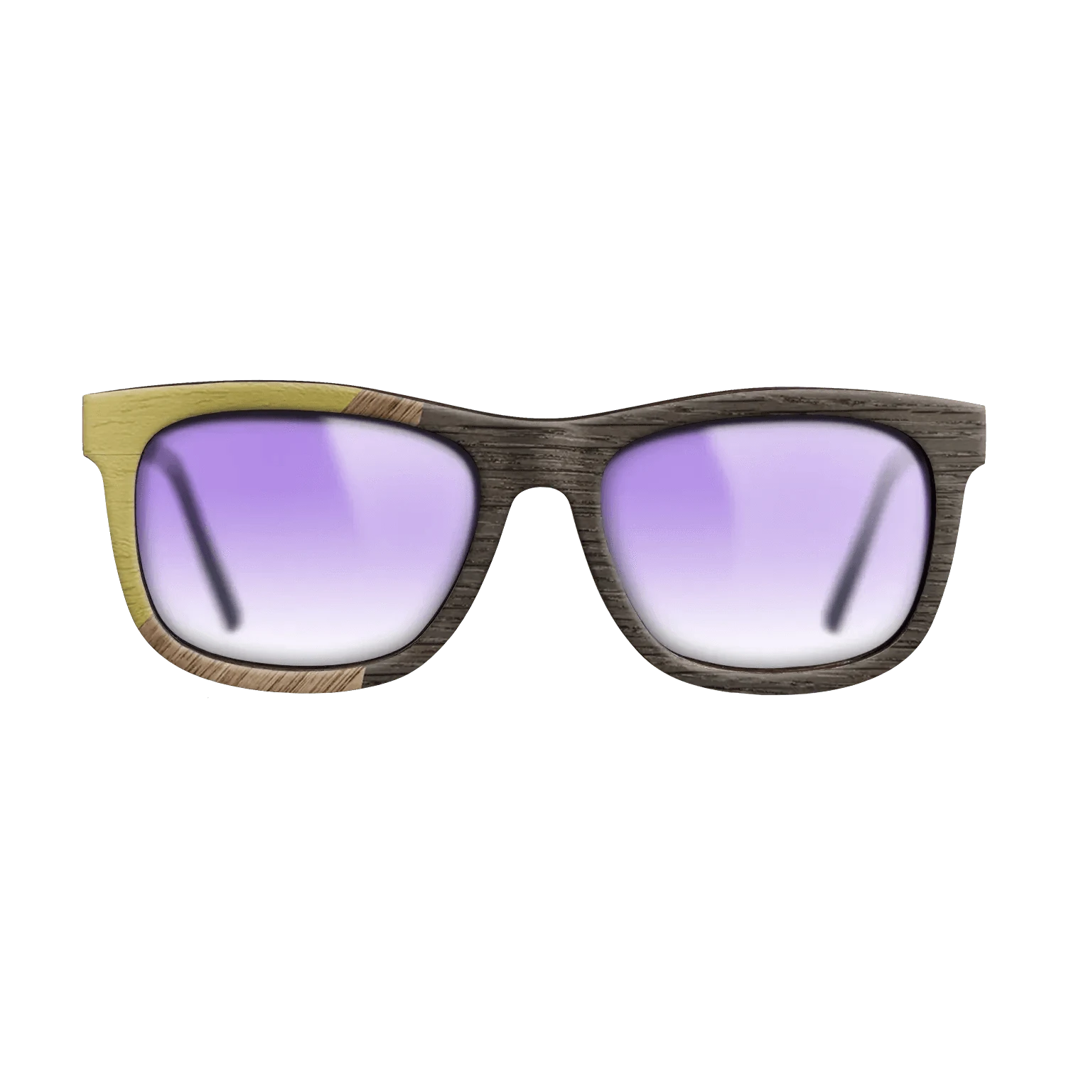 Walnut: Straight Grain,Poplar Dyed: Yellow,Fumed Oak: Bauhaus - The Hero - Square - 1244 - SIRIS wood optic