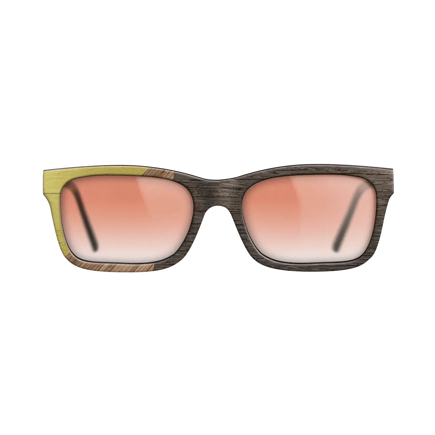 Walnut: Straight Grain,Poplar Dyed: Yellow,Fumed Oak: Bauhaus - The Sage - Rectangle - 1244 - SIRIS wood optic