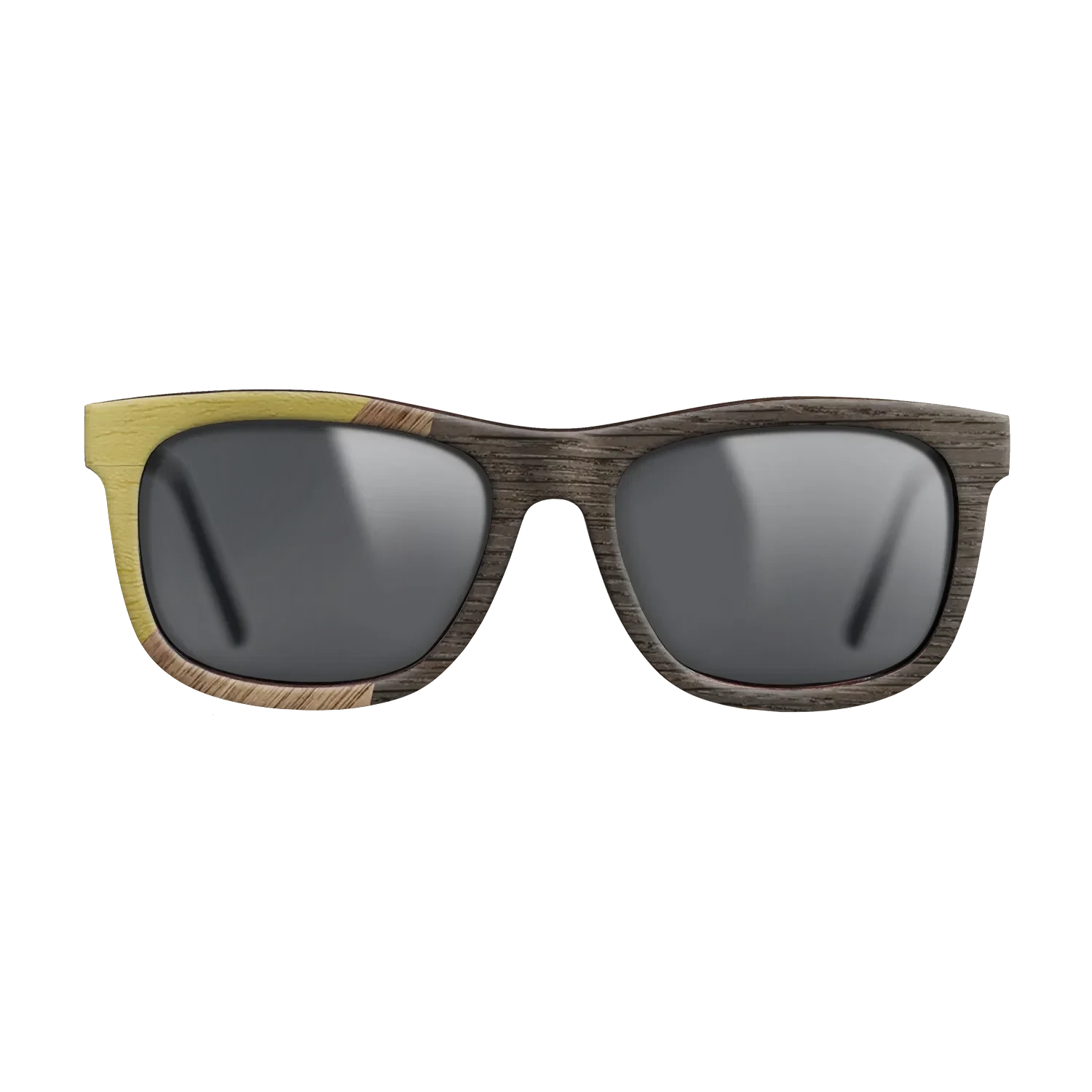 Walnut: Straight Grain,Poplar Dyed: Yellow,Fumed Oak: Bauhaus - The Hero - Square - 1244 - SIRIS wood optic
