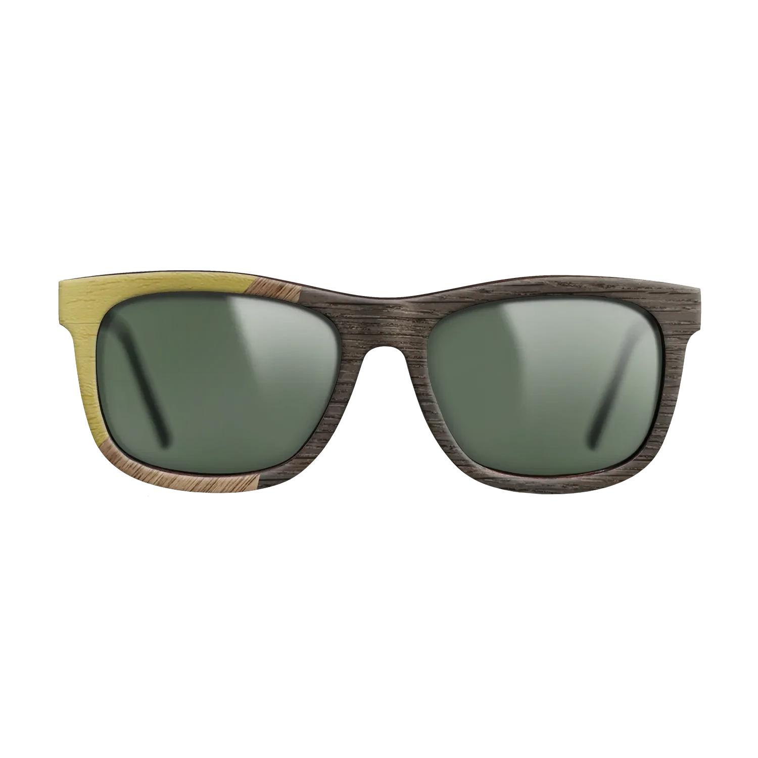 Walnut: Straight Grain,Poplar Dyed: Yellow,Fumed Oak: Bauhaus - The Hero - Square - 1244 - SIRIS wood optic