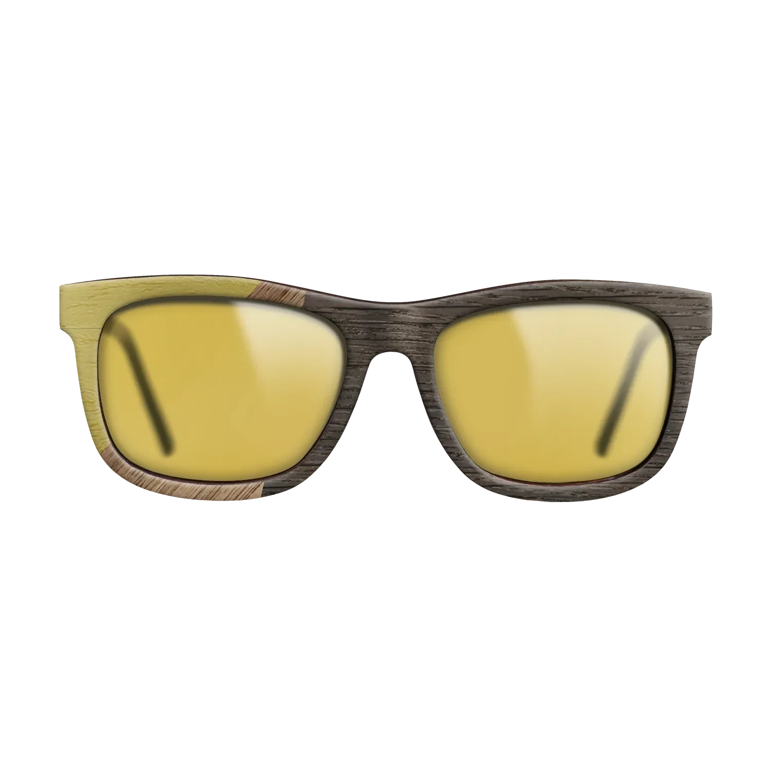 Walnut: Straight Grain,Poplar Dyed: Yellow,Fumed Oak: Bauhaus - The Hero - Square - 1244 - SIRIS wood optic