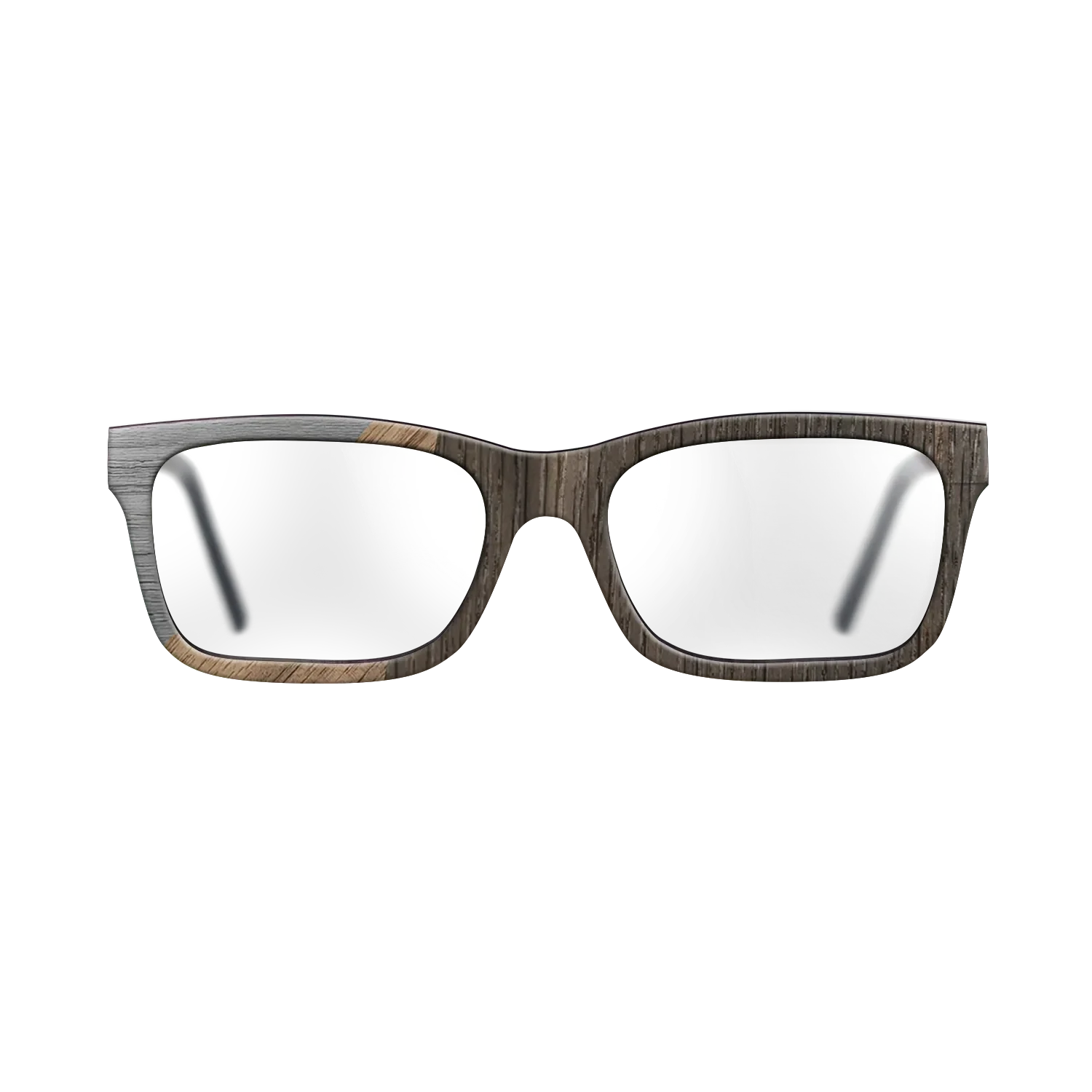 Walnut: Straight Grain,Fumed Oak,Poplar Dyed: Grey: Bauhaus - The Sage - Rectangle - 1705 - SIRIS wood optic