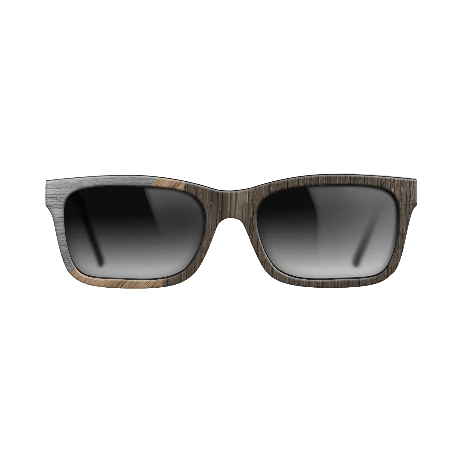 Walnut: Straight Grain,Fumed Oak,Poplar Dyed: Grey: Bauhaus - The Sage - Rectangle - 1705 - SIRIS wood optic