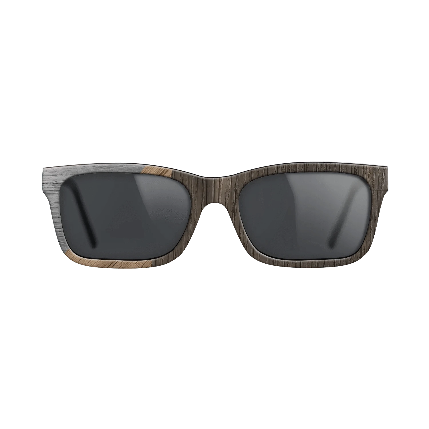 Walnut: Straight Grain,Fumed Oak,Poplar Dyed: Grey: Bauhaus - The Sage - Rectangle - 1705 - SIRIS wood optic