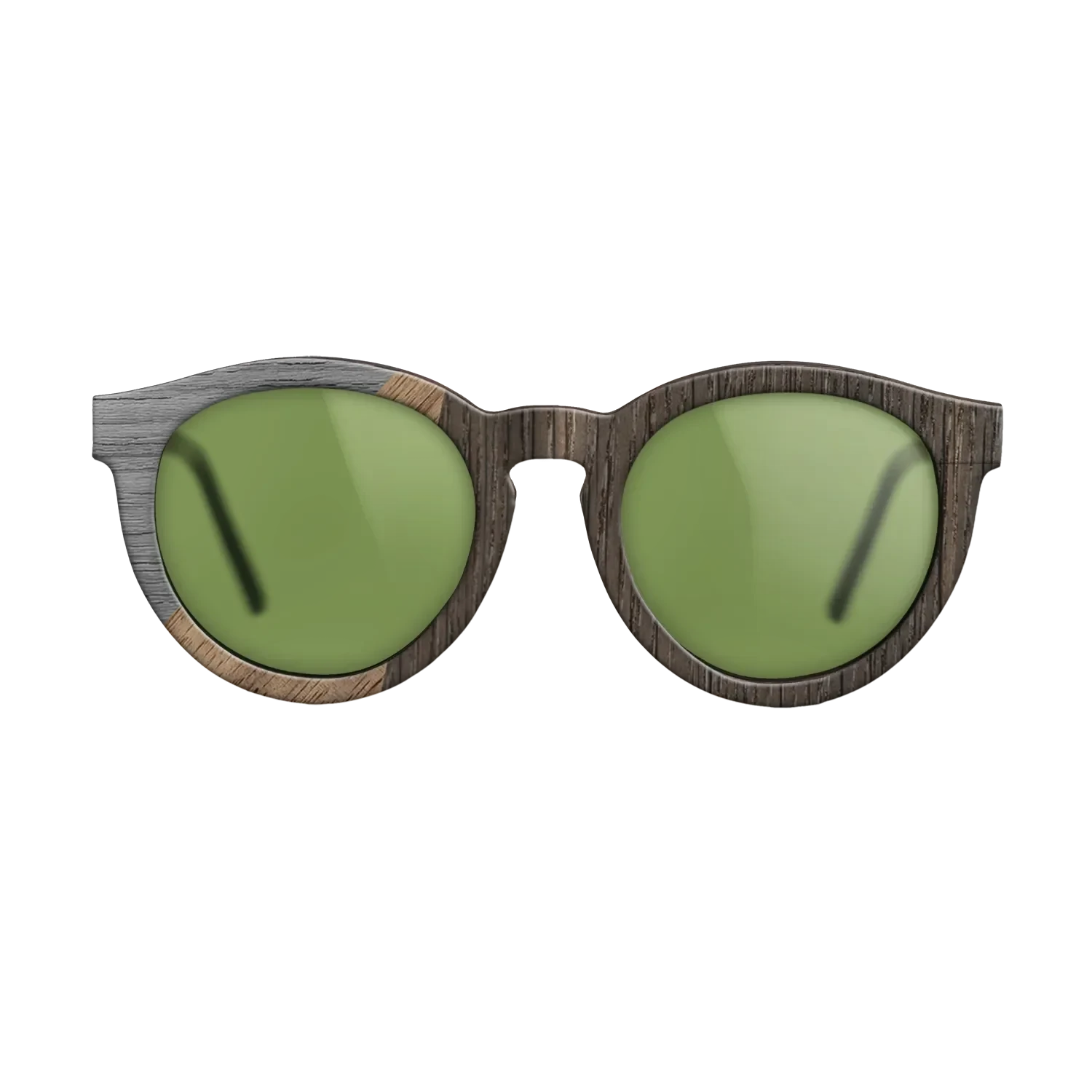 Walnut: Straight Grain,Fumed Oak,Poplar Dyed: Grey: Bauhaus - The Rebel - Round - 1705 - SIRIS wood optic