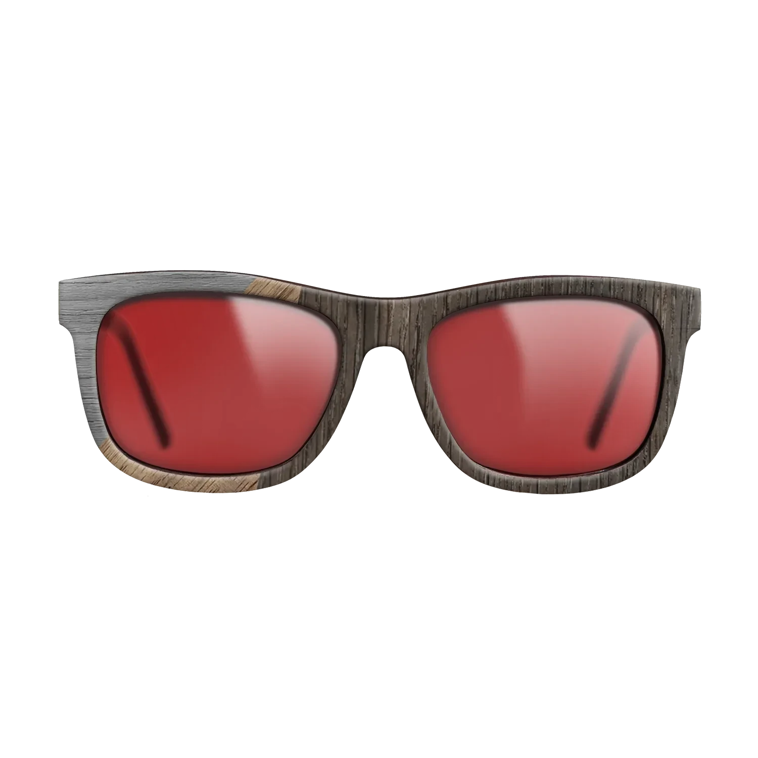 Walnut: Straight Grain,Fumed Oak,Poplar Dyed: Grey: Bauhaus - The Hero - Square - 1705 - SIRIS wood optic