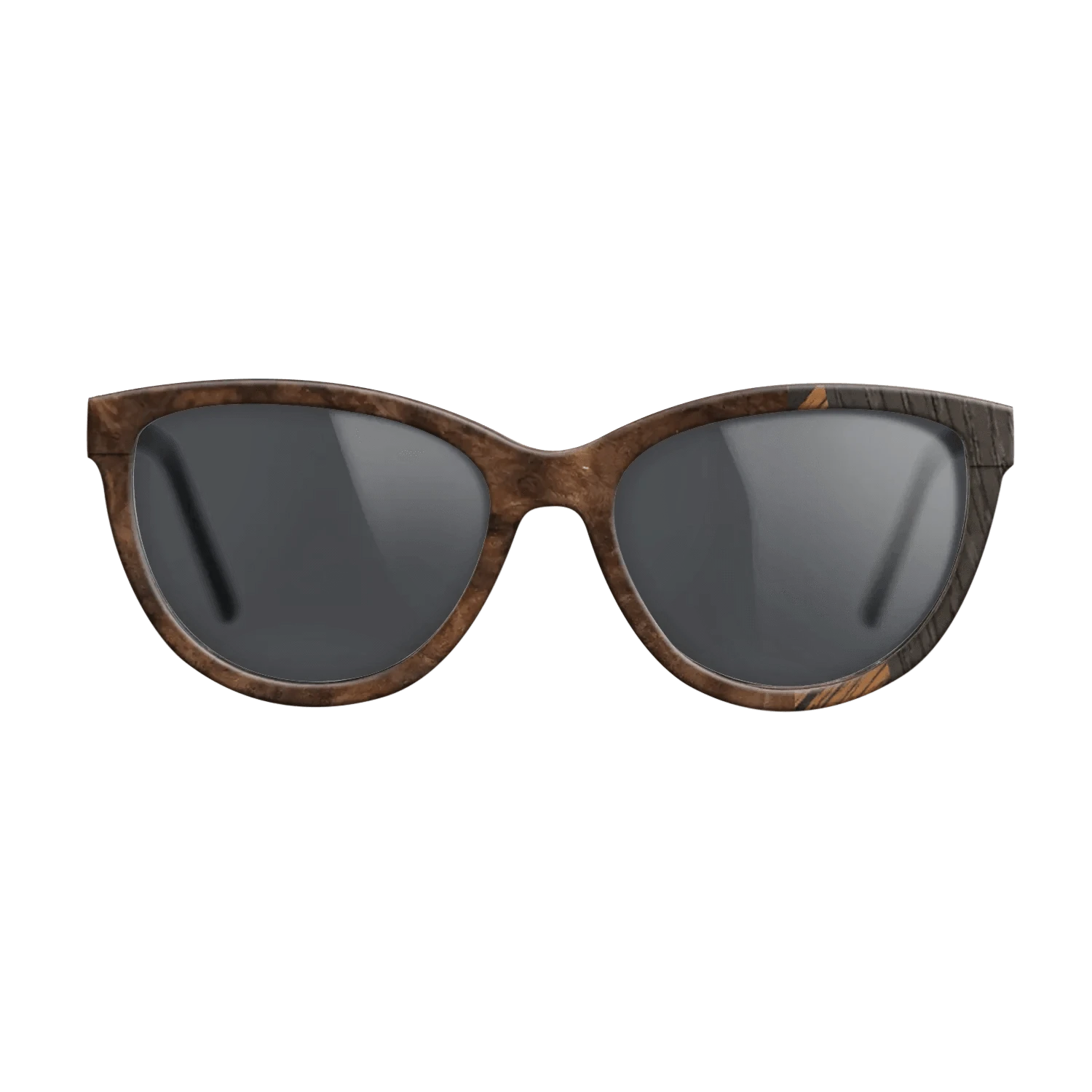 Italian Ebony,Walnut Burl,Poplar Dyed: Red,Walnut: Straight Grain: Fractal - The Maiden - Cat - 875 - SIRIS wood optic