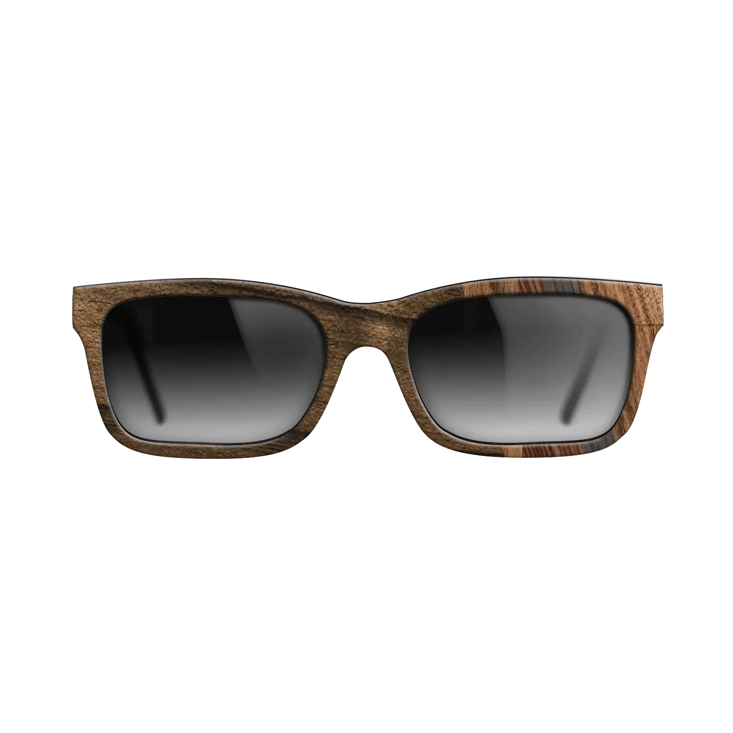 Ziricote Dark Quartered,Kingwood,Santos Rosewood Dark,Fumed Oak: Fractal - The Sage - Rectangle - 786 - SIRIS wood optic