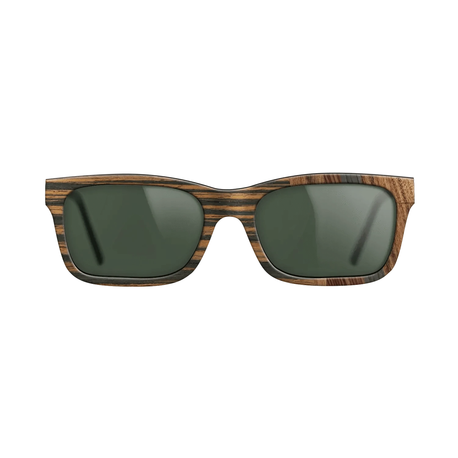 Walnut: Straight Grain,Italian Ebony,Santos Rosewood Dark,Rosewood Reconstituted: Fractal - The Sage - Rectangle - 870 - SIRIS wood optic