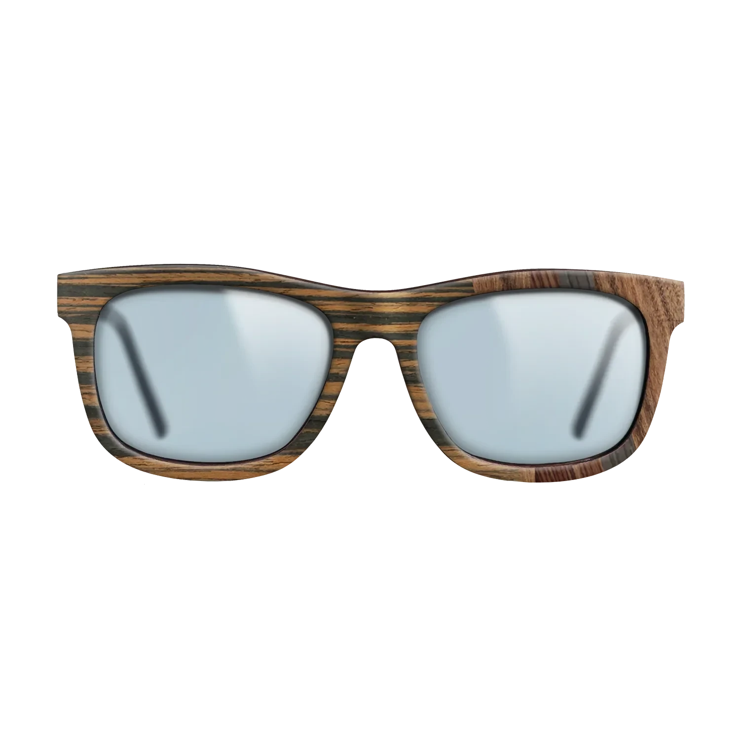 Walnut: Straight Grain,Italian Ebony,Santos Rosewood Dark,Rosewood Reconstituted: Fractal - The Hero - Square - 870 - SIRIS wood optic
