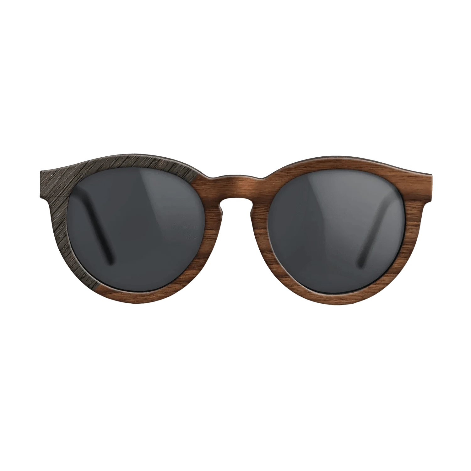 Wenge,Fumed Oak,Walnut Claro Dark,Walnut: Straight Grain: Angle Cut - The Rebel - Round - 1767 - SIRIS wood optic