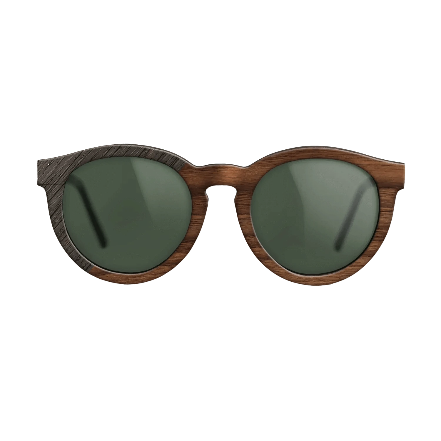 Wenge,Fumed Oak,Walnut Claro Dark,Walnut: Straight Grain: Angle Cut - The Rebel - Round - 1767 - SIRIS wood optic